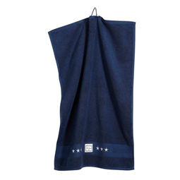Vintage handduk marinblå